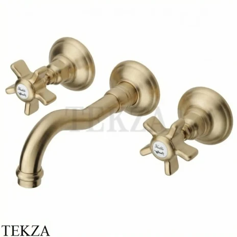 Nicolazzi Dames Anglaises Смеситель для раковины, внешняя часть, 1477EXTSE18, Silk шампань Brushed