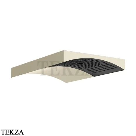Gessi Haute Culture Shower Верхняя регулируемая лейка с настенным держателем 57506-720, никель глянец