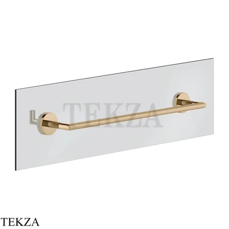 Gessi ANELLO Полотенцедержатель для крепления на стекло, 45 см 63826-735, Warm Bronze PVD