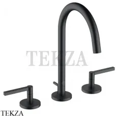 Kludi NOVA FONTE Puristic Смеситель для раковины, с донным клапаном 201433915, черный матовый