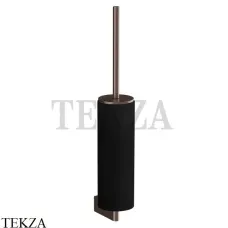 Gessi Origini Туалетный ершик настенный, черный 66420-845, Dark Bronze