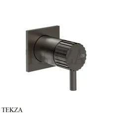Gessi Incastri Смеситель для душа 1 поток, внешняя часть 75061-707, Black Metal Br. PVD