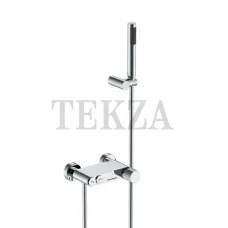 Boheme Stick Смеситель для ванны с изливом и гарнитуром Stick 123-CRCR.4 Chrome SPIRALE