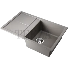 Omoikiri Sumi 79 Кухонная мойка Tetogranit прямоугольная с крылом 4993552 leningrad grey