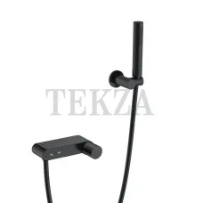 Boheme Stick Смеситель для ванны с изливом и гарнитуром Stick 123-BB.2 Black TOUCH Black