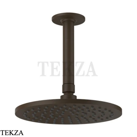 Gessi INCISO SHOWER Верхняя душевая лейка с кронштейном 58152-845, Dark Bronze