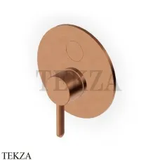 Zucchetti Isy22 Смеситель для душа Select, 2 потока, внешняя часть ZIS776.P91, brushed copper PVD Zucchetti Isy22 Смеситель для душа Select, 2 потока, внешняя часть ZIS776.P91, brushed copper PVD