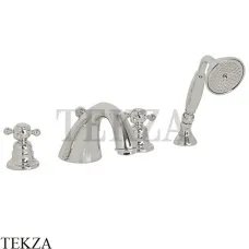 FIMA Carlo Frattini ELIZABETH Смеситель на борт ванны F5094SN, Brushed nickel