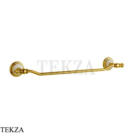 Boheme Palazzo Полотенцедержатель штанга 61 см 10102, золото глянец, белая керамика