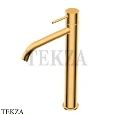 Ritmonio Diametro35 S Смеситель для раковины без донного клапана PR52AF201 DOR, Gold глянец