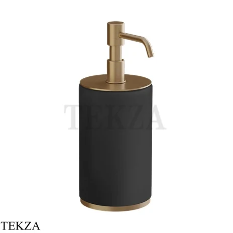 Gessi INCISO accessories Дозатор для жидкого мыла настольный, черный 66438-791, Deep Bronze Br. PVD