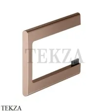 Keuco Edition 400 Держатель туалетной бумаги без крышки 11562290000, красное золото шлифованное