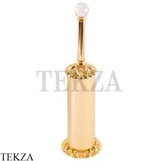 Migliore Cristalia SWAROVSKI Ёршик туалетный напольный 16834, золото глянец