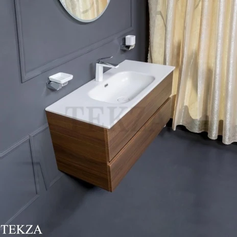 ARMADI ART Vallessi Тумба под раковину 837-100-D, DARK OAK (тёмный дуб)
