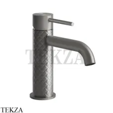Gessi 316 INTRECCIO Смеситель для раковины, без сливного гарнитура 54102-239, Steel Brushed