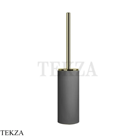 Gessi Ingranaggio-Anello Туалетный ершик напольный, композит черный 63744-710, Brass PVD
