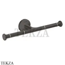 Axor Universal Circular Бумагодержатель двойной 42857340, Brushed Black Chrome