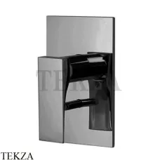FIMA Carlo Frattini Zeta Смеситель для душа, 2 потребителя F3969X2CS, Brushed black chrome FIMA Carlo Frattini Zeta Смеситель для душа, 2 потребителя F3969X2CS, Brushed black chrome