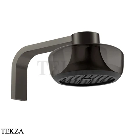 Gessi Haute Culture Shower Настенная душевая лейка со светодиодной подсветкой 57404-707, black хром Brush