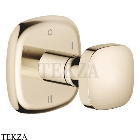 Dornbracht COYA Переключатель на 3 потока, внешняя часть 36210404-47, Champagne (золото 22 т)