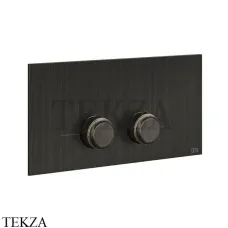 Gessi VENTI20 Клавиша смыва для инсталляции Viega Prevista 54661-187, Aged Bronze