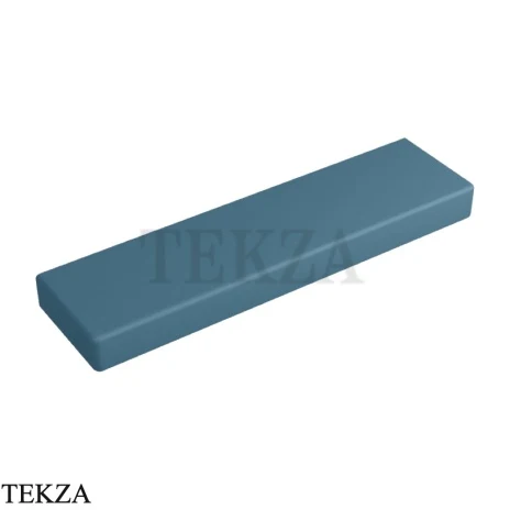 Flaminia Brick Slim полка настенная керамическая 54×14×5 см, синий Nuvola матовый