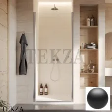 Duka multi-S 4000 Дверь в нишу распашная крепеж слева 90, MR-TN1PL900SCHA10, черный матовый