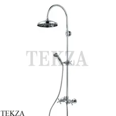 Bossini RETRO Душевая колонна с механическим смесителем без излива L01526.030, хром глянец