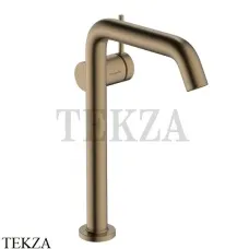 Hansgrohe Tecturis S Смеситель для раковины 240 CoolStart, без гарнитура 73372140, Brushed Bronze