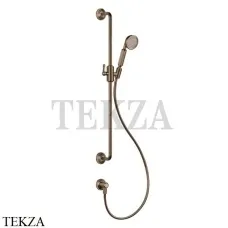 Gessi VENTI20 Штанга в комплекте с душевой лейкой, шланг, вывод 65142-708, Copper Brushed Gessi VENTI20 Штанга в комплекте с душевой лейкой, шланг, вывод 65142-708, Copper Brushed