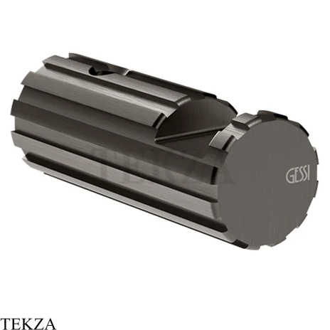 Gessi Incastri Крючок для халата и полотенец 75521-707, black хром Brush