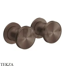 Gessi Origini WARM Смеситель для душа 2 потребителя, внешняя часть 66079-845, Dark Bronze Gessi Origini WARM Смеситель для душа 2 потребителя, внешняя часть 66079-845, Dark Bronze