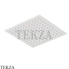 Zucchetti Верхняя душевая лейка 30х30 для кронштейна Z94269.W1, bianco opaco goffrato