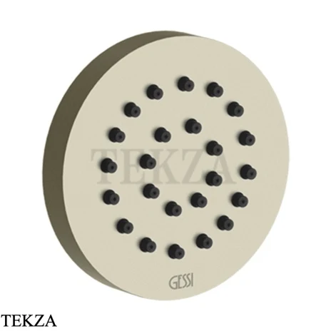 Gessi INCISO SHOWER Боковая форсунка круглая 32971-720, Nickel PVD