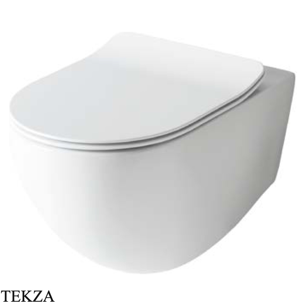 ArtCeram File 2.0 унитаз подвесной чаша без ободка The.Rimless FLV004 01 30, белый глянец