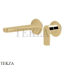 Newform HAKA Смеситель для раковины 189, внешняя часть 72028E.35.099, Silky Gold