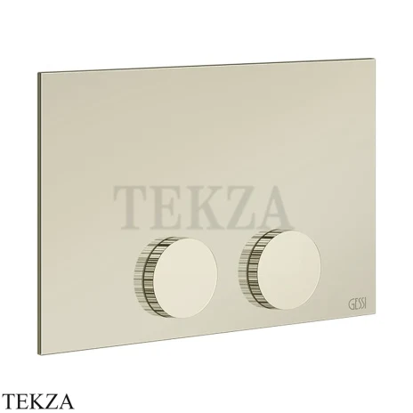 Gessi INGRANAGGIO Клавиша смыва для инсталляции TECE, TeceProfil, TeceBox 54641-720, никель глянец