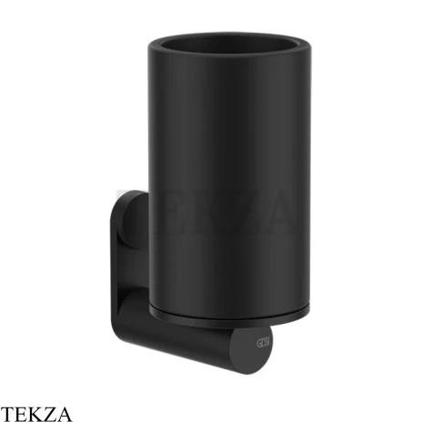 Gessi 316 ACCESSORIES Стакан для зубных щеток настенный, композит черный 54708-299, Black XL