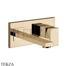 Gessi Rettangolo Смеситель для раковины средний, внешняя часть 44836-735, Warm Bronze