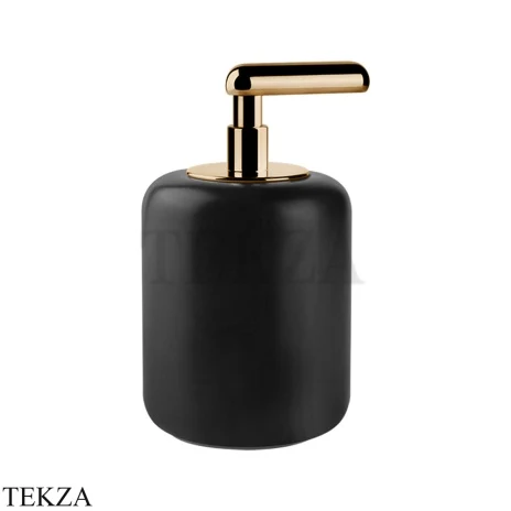Gessi Goccia Дозатор для жидкого мыла, черная керамика 38038-735, Warm Bronze PVD
