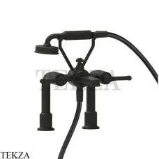 Gessi VENTI20 Смеситель для ванны на борт с гарнитуром 65115-187, Aged Bronze