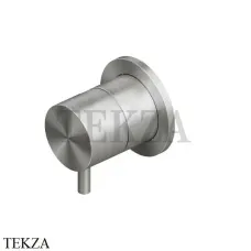 QuadroDesign Source Переключатель из стены на 2 потребителя, 13 44.00 AS, Brushed Stainless Steel