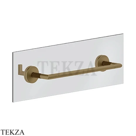 Gessi INGRANAGGIO Полотенцедержатель для крепления на стекло, 30 см 63924-791, Deep Bronze Br. PVD