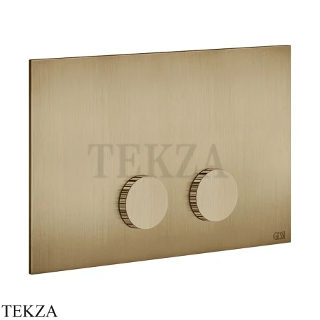Gessi INGRANAGGIO Клавиша смыва для инсталляции Geberit Sigma 8 и Sigma 12, 54635-726, бронза Brushed