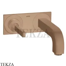 Axor Citterio Смеситель для раковины 160, внешняя часть 39112310, Brushed Red Gold