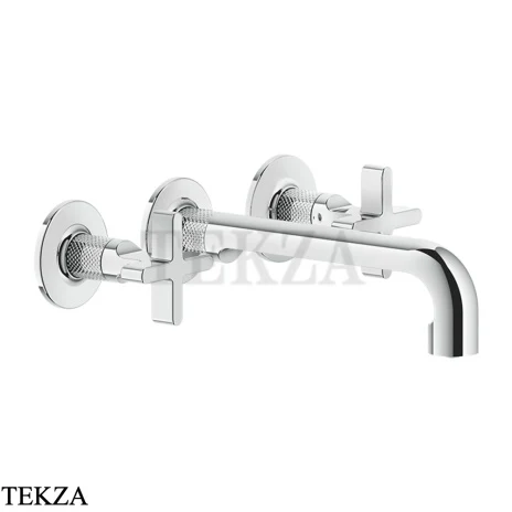 Gessi INCISO+ Смеситель для раковины на три отверстия, внешняя часть 58190-031, хром глянец