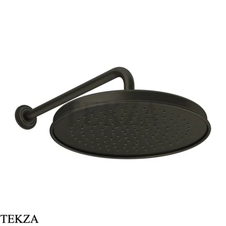 Gessi VENTI20 Верхний душ 300 с настенным креплением 65149-187, Aged Bronze