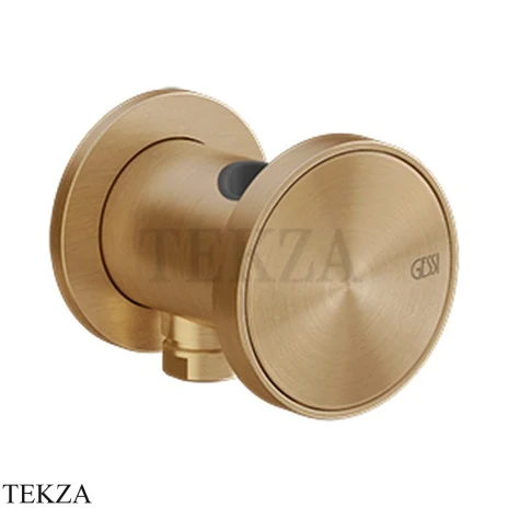 Gessi Origini WARM Держатель для душевой лейки с выводом воды 66161-726, Warm Bronze Br