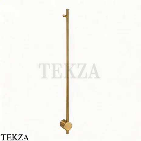 BRONER BRUNO H Электрический полотенцесушитель 100 без выключателя, NF.BR.007.100.0000.MG, золото сатин