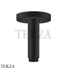 Hansgrohe S Потолочное подсоединение для верхней лейки 27393670, черный матовый